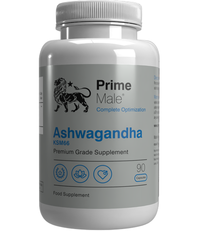 Prime Male Ashwagandha Product Bottle